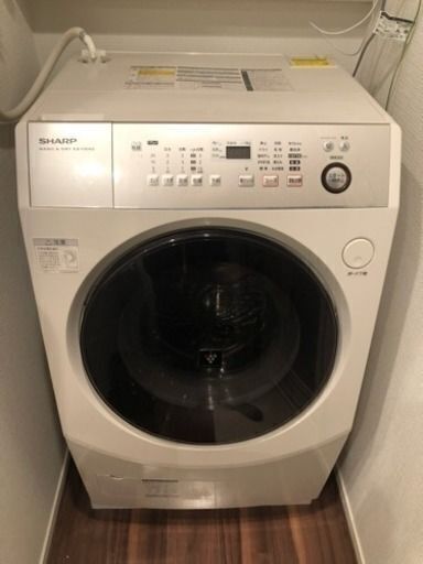 2014年 SHARP 10kg/6kg ドラム式洗濯乾燥機