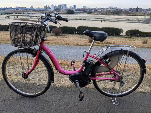 ＜取引中＞電動アシスト自転車/ヤマハPAS/26㌅/8.7Ah/2014年型　〜通勤通学感染予防に坂道楽々〜