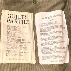 WACKO MARIA ワコマリア N-1 N-1デッキジャケット N1デッキジャケット デッキジャケット Lサイズ  ボア 