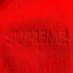 Supreme シュプリーム スウェットパーカー プルオーバーパーカー Tonal Embroidered Hoodie Mサイズ