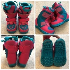 BURTON キッズ スノーボードブーツ ビンディング