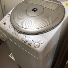 【出品番号0014】シャープ洗濯機9kg ES-TX920 5000円