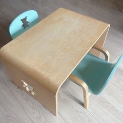 【お渡し決定】幼児用テーブル・椅子セット