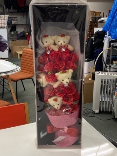 くまちゃんがいっぱい フレグランスソープフラワー 花束 クマ インテリア ジャックさん 田町のインテリア雑貨 小物 置物 オブジェ の中古あげます 譲ります ジモティーで不用品の処分