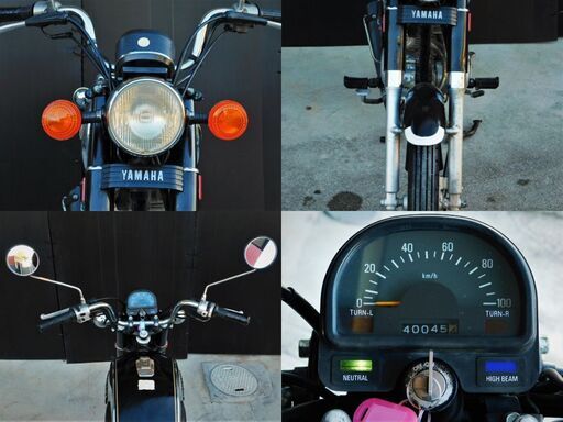 愛媛発☆レア 昭和 旧車 レトロ YD125 3NS 空冷単気筒 エンジン良好♪