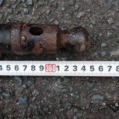 長槍 石突有 穂無し 骨董品 アンティーク 戦国時代