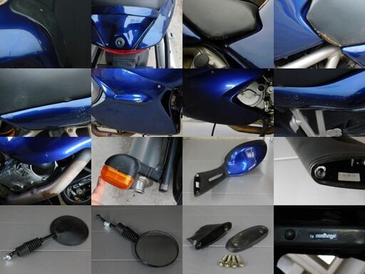 愛媛発★ DUCATI ST4 青色ブルー エンジン一発始動♪アイドリング＆シフト良好 走行距離42,875km =始動動画有= レストアベース 現状販売