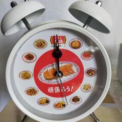 【ネット決済】【新品未使用】餃子の王将 音声目覚まし時計(生餃子...