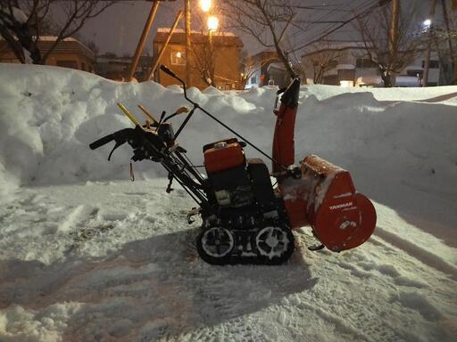 ★ギアまわり新品に交換致しました★ヤンマー除雪機　7馬力 Je-765FR　整備済み