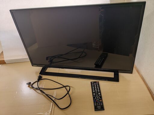 2019年製 TOSHIBA REGZA 32インチ液晶テレビ 32S22 リモコン付属 動作品 東芝/レグザ 32V型