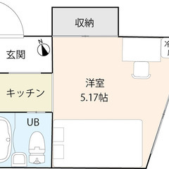 【家具付き】【保証会社不要】【初期費用2万円】高円寺駅から徒歩4...