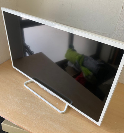 美品 16年製 SHARP シャープ AQUOS 32V型液晶テレビ LC-32W25 ホワイト - 液晶テレビ