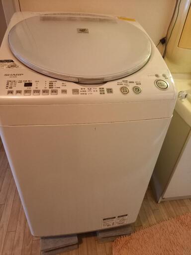 シャープ洗濯機取りに来たら格安で譲ります。