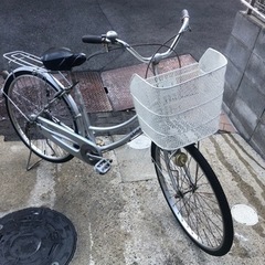 決まりました。　　無料　中古ジャンク品　普通の自転車　２６インチ