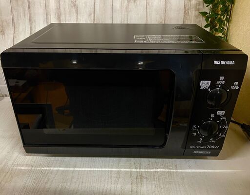 アイリスオーヤマ　IMB-F183-6 2016年製　60Hz専用　電子レンジ　フラットテーブル