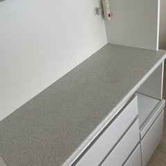 クラッチブーケ-アルミナ　ニトリ　食器棚　幅100cm