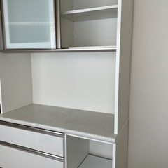 クラッチブーケ-アルミナ　ニトリ　食器棚　幅100cm