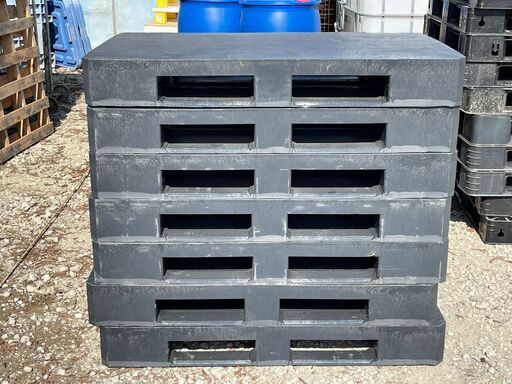 【1セット限定】プラスチックパレット7枚セット 1200×800サイズ★千葉市内直接引き取り可 1セット限定】プラスチックパレット7枚セット 1200×800サイズ☆千葉市内