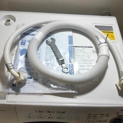 □中古品 SHARP シャープ ドラム式洗濯機 ES-S7F-WR 2021年製 美