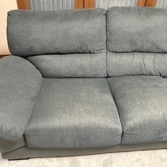 ニトリ　カウチソファ　ウォール3DK グレー