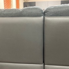 ニトリ　カウチソファ　ウォール3DK グレー