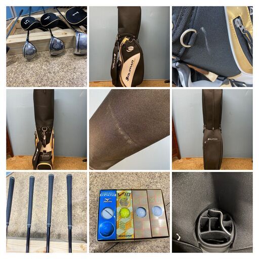 売約済み)オリマー ゴルフ クラブセット 10本組 おまけ付き