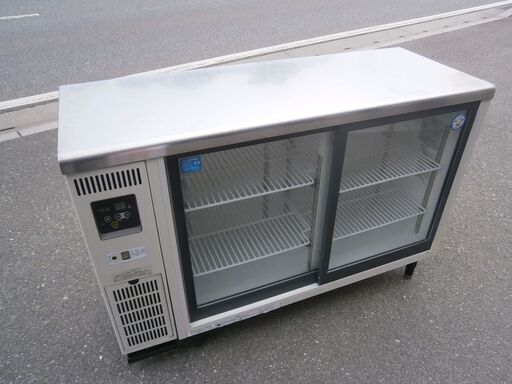 ☆中古品 フクシマ 冷蔵ショーケース TGU-40RE 207L 2016年製 1200ｘ450ｘ850ｍｍ ドアパッキン新品交換してます！ 動作問題なし☆②