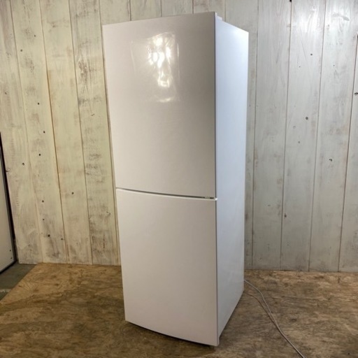 （2/9 AS）Haier 冷凍冷蔵庫 JR-NF218A 2018年製 2ドア 218L ホワイト 冷蔵庫 ハイアール 菊倉NS
