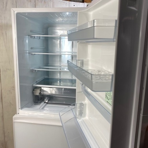 ※TOSHIBA ノンフロン 冷凍冷蔵庫 GR-R36SXV (EW) 2019年製 ガラストップ 3ドア 363L 冷蔵庫 東芝 菊倉HG