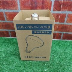 ニッコウ レフランプ220V 投光器球10個セット【リライズ野田愛宕店