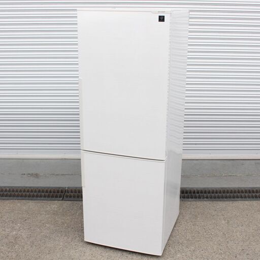 T354) SHARP 2ドア 271L 2017年製 SJ-PD27C シャープ プラズマクラスター ノンフロン冷凍冷蔵庫 冷蔵庫 単身 一人暮らし 家電 キッチン