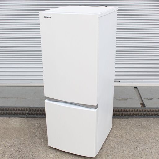 T352) 東芝 2ドア 153L 2019年製 GR-P15BS TOSHIBA 耐熱トップ