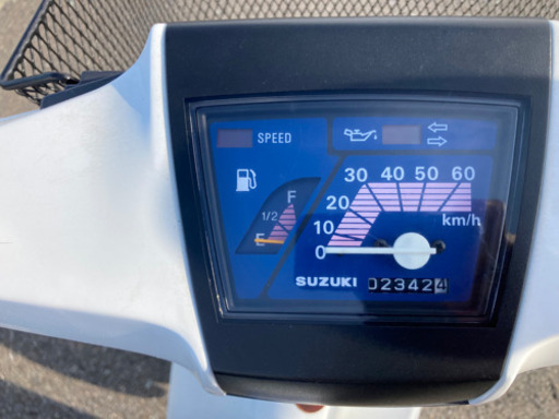 動画有り フードデリバリーに最適！スズキ スーパーモレ 2st 走行2342km 動画有り フードデリバリーに最適！スズキ スーパーモレ 2st 走行2342km