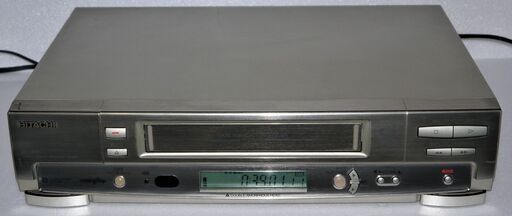 整備済み　日立　Ｓ－ＶＨＳ　ビデオデッキ　７Ｂ－ＢＳ８７　取扱説明書・難ありリモコン付き