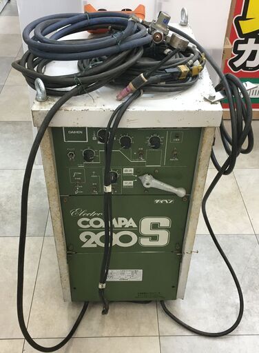 DAIHEN ダイヘン 交直両用TIG溶接機 COMPA200S AES-200(S-1) 中古品 1991年製 200V