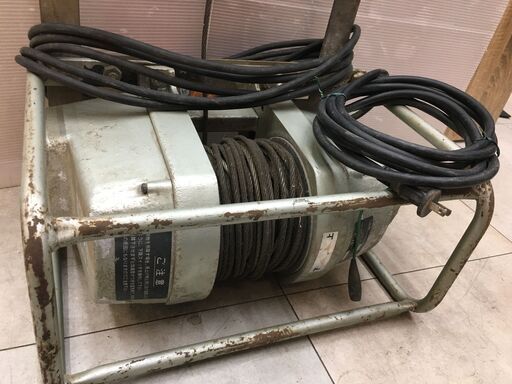 RYOBI リョービ 電動ウインチ WI-130C 巻上荷重:130kg ワイヤー:5mm