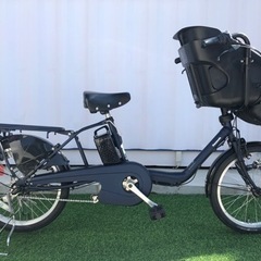 美品 高年式 パナソニック 三人乗り 電動自転車 20型 ギュット