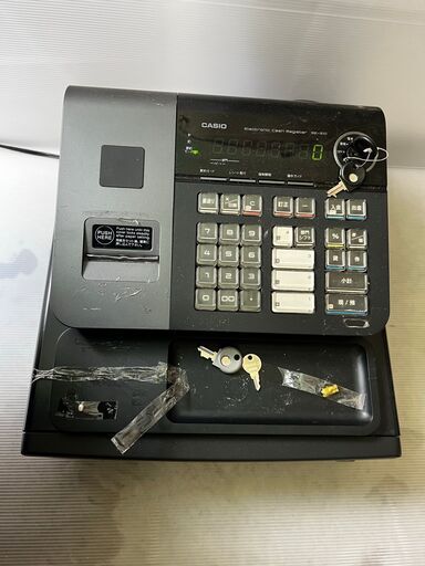 カシオ 電子レジスター SE-S10 ブラック 黒 CASIO 現状品 動作確認済み