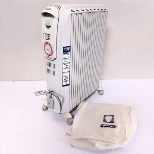 ④デロンギ　オイルヒーター  D091549EFS  カバー付　動作品