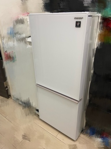 冷蔵庫　使用期間1年　SHARP SJ-GD14E-W