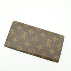 美品 ルイヴィトン モノグラム ポルト カルト クレディ 二つ折り 札入れ 財布