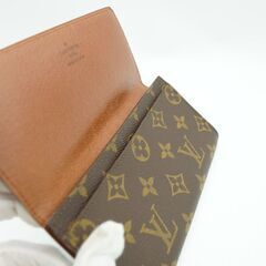 美品 ルイヴィトン モノグラム ポルト カルト クレディ 二つ折り 札入れ 財布
