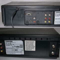 動作確認済み 東芝 DVDプレーヤー＋VHSビデオ一体型デッキ SD 