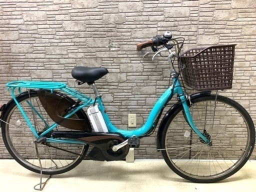 新生活応援SALE 東京23区配達無料　新品バッテリー8.9Ah 新基準　ヤマハ　パスナチュラ 電動自転車☆中古☆BS☆26☆