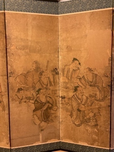 屏風 水戸の絵師 後藤文淋② 【公式通販】
