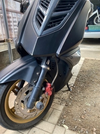 通勤快速！ PGO ティグラ125 大型リヤBOX付き！自賠残あり