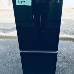 ②✨2017年製✨1357番 SHARP✨ノンフロン冷凍冷蔵庫✨SJ-GD14D-B‼️