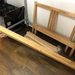 【取引者内諾】木製ベッドフレーム