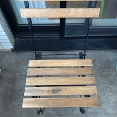 【ネット決済】IKEA ガーデンテーブル・チェア・クッションセット