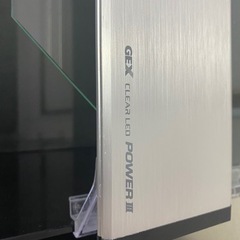 GEX 60cm水槽 グラステリア 水槽台 LEDライトセット